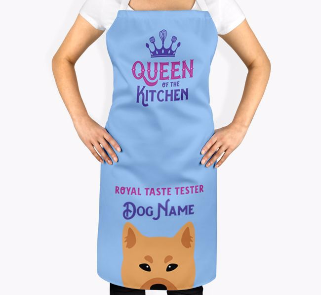 Queen of the Kitchen: Personalized {breedFullName} Apron